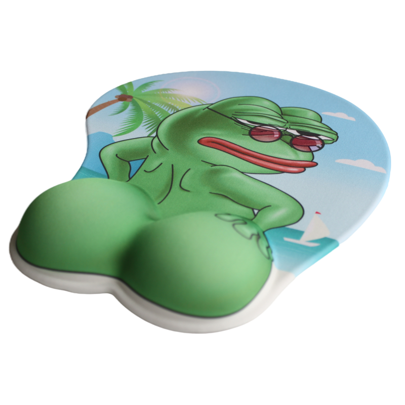 Mouse pad with gel inside wrist rest