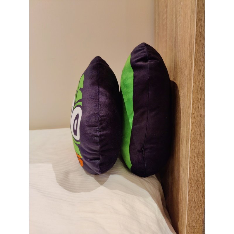 Large Plush Pillow side view