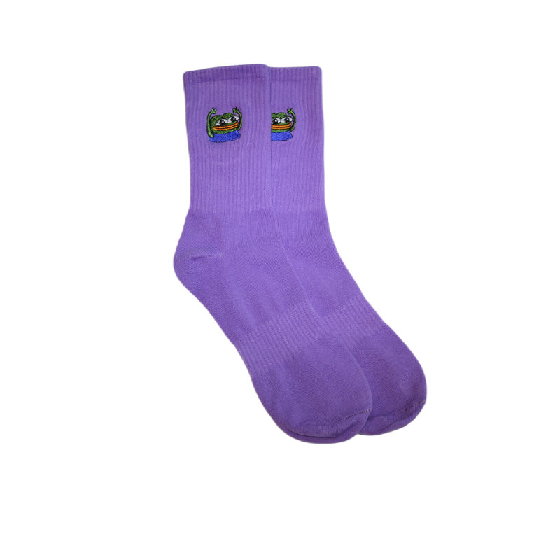 Socks with Hypers Embroidered