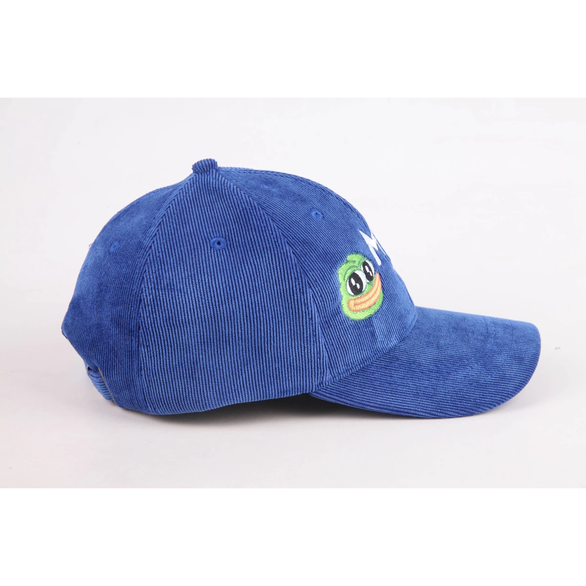 MILF Corduroy Hat - Man I Love Frogs - Blue